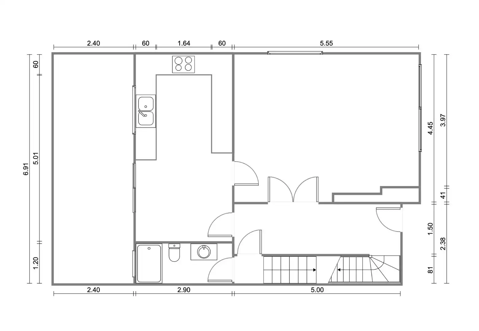 Pis de 221 m² a Girona