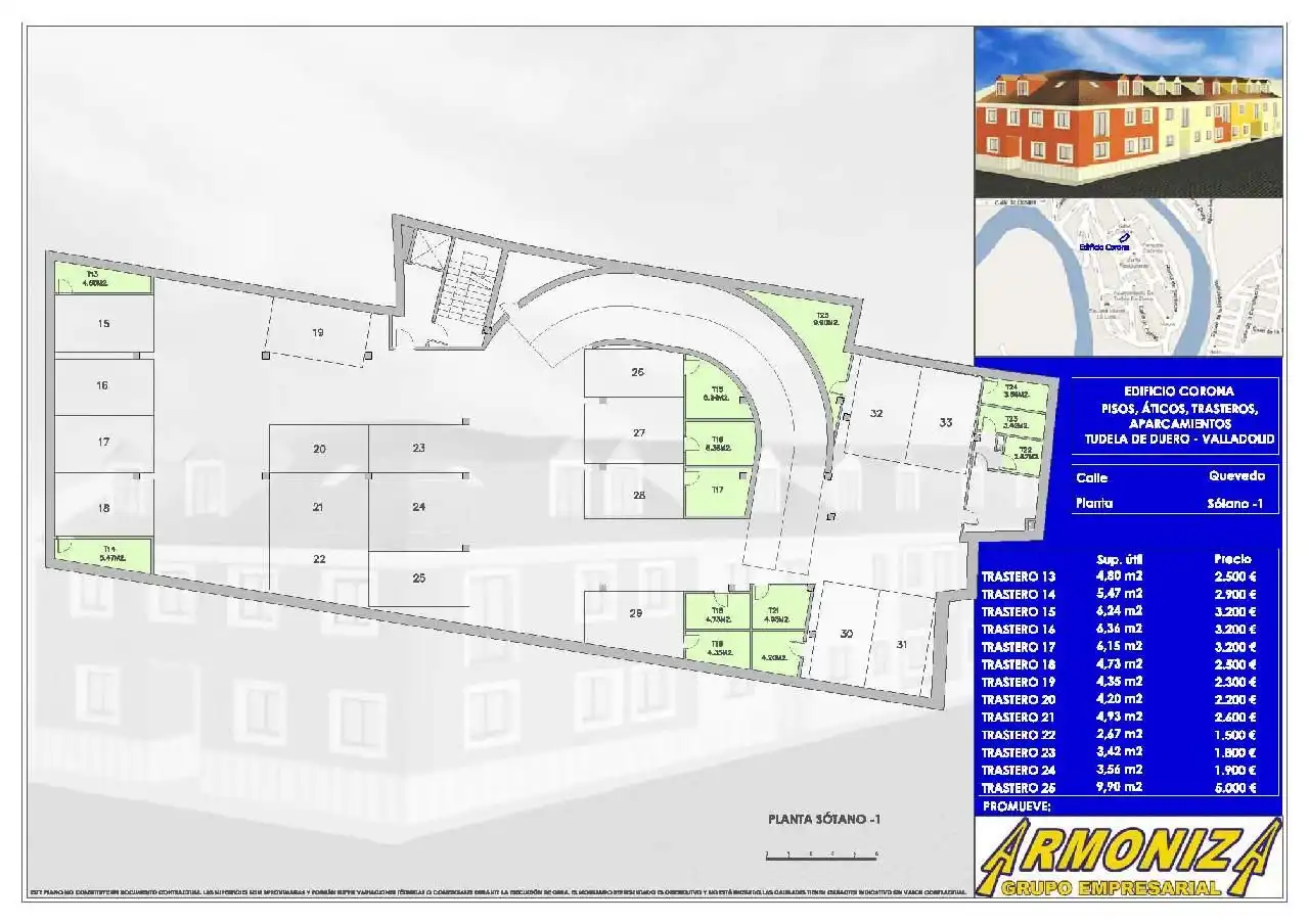 Piso de 64 m² en Tudela de Duero