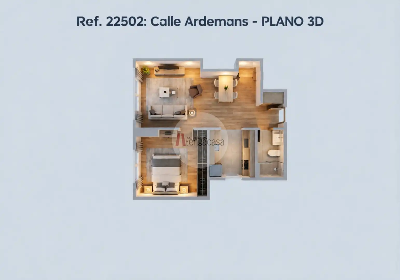 Pis de 64 m² a Madrid