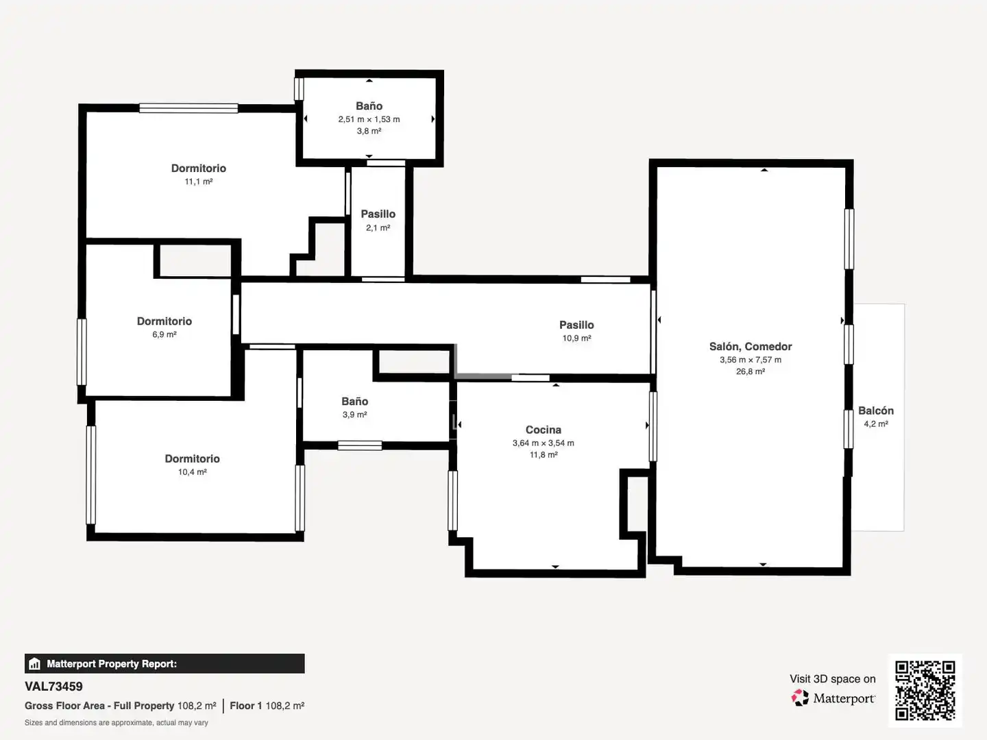 Apartamento 113 m² em València