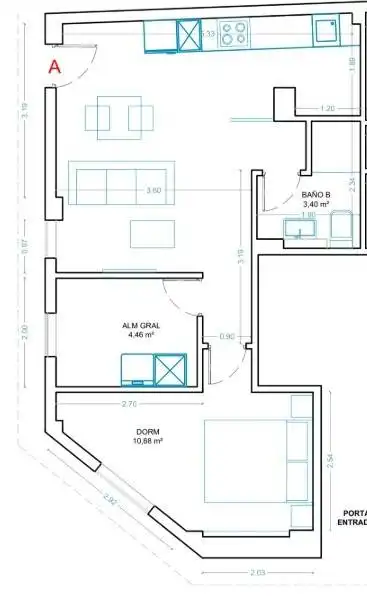 Pis de 47 m² a Las Palmas de Gran Canaria