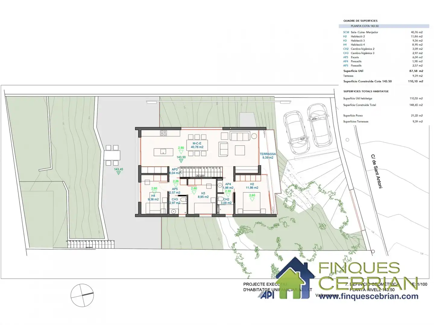 Casa 149 m² a Vallromanes