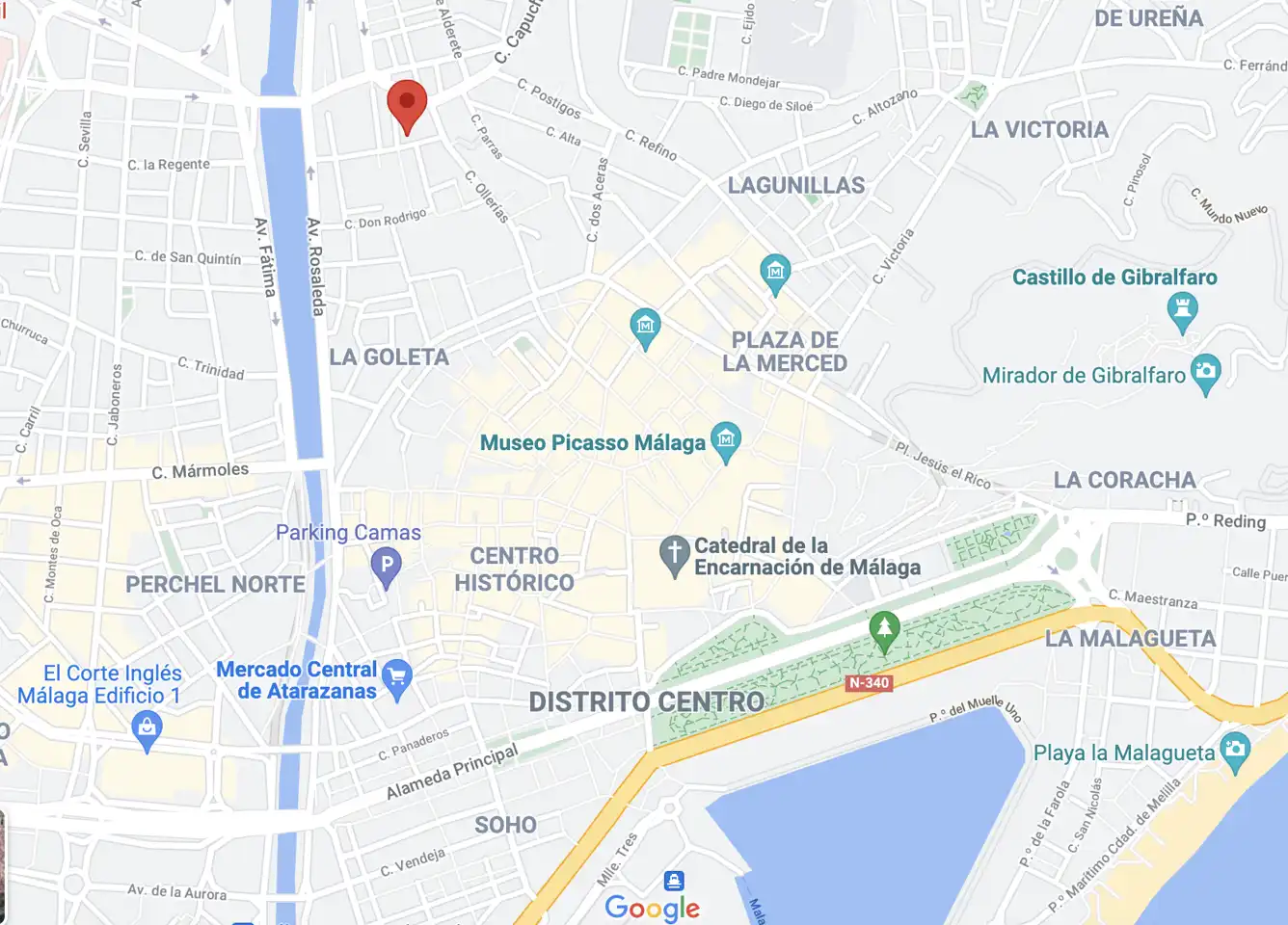 Pis de 50 m² a Màlaga