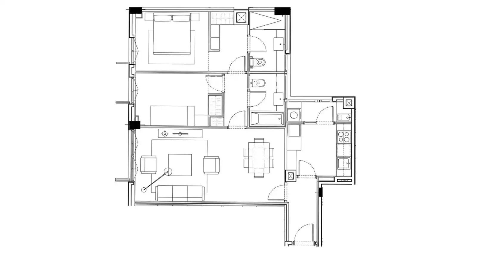 Piso de 91 m² en Madrid