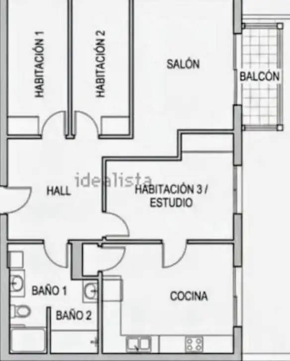 Piso de 90 m² en Jaca