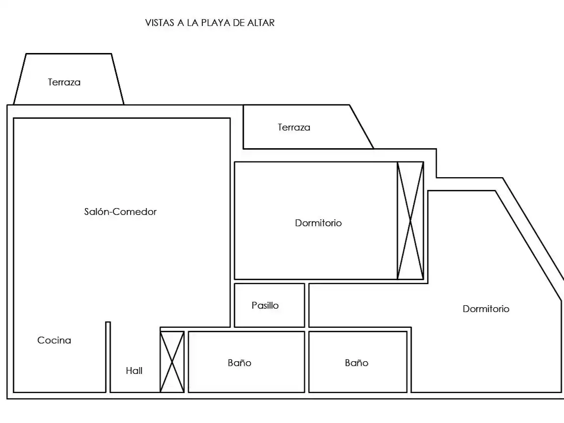 Piso de 70 m² en Barreiros