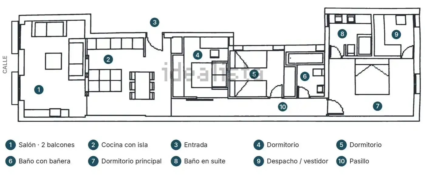 Wohnung 115 m² in Madrid