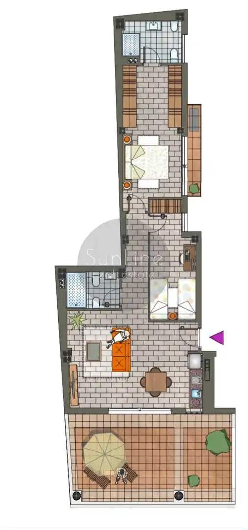 Pis de 88 m² a València