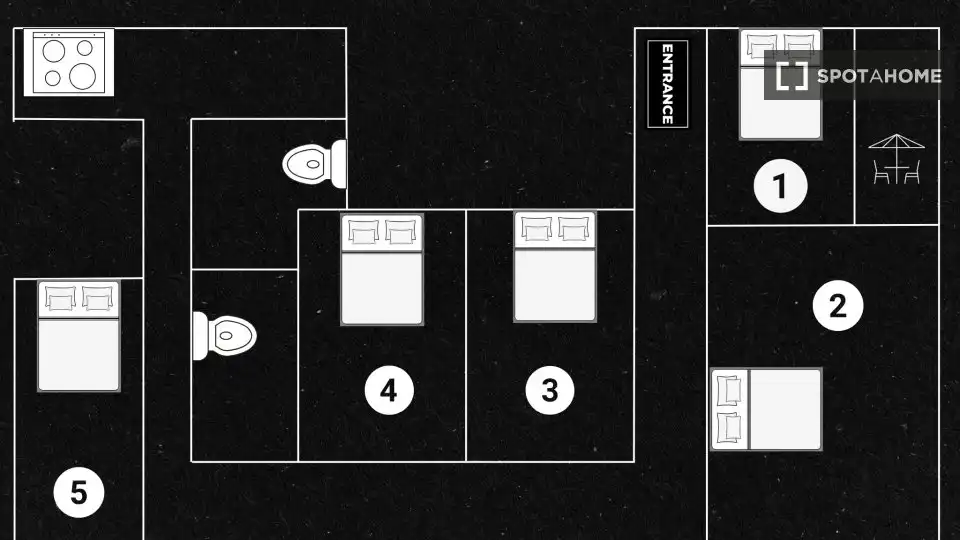 Habitación 100 m², Valencia