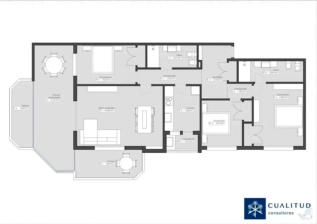 Piso de 205 m² en Benicasim