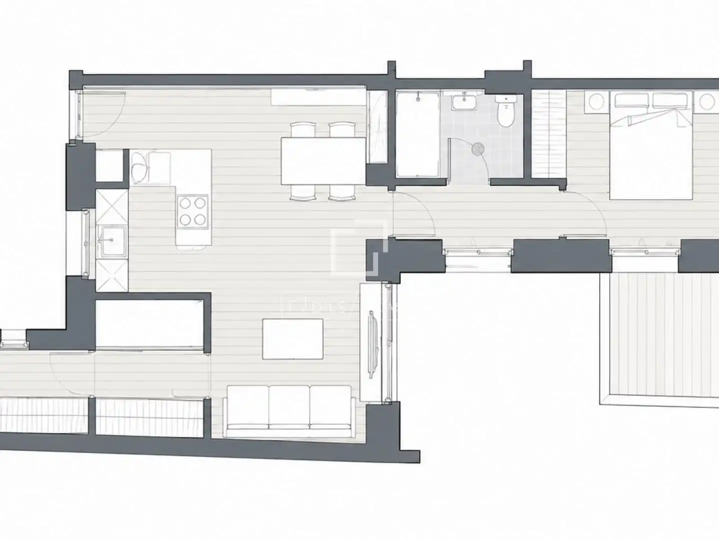 Pis de 93 m² a Madrid