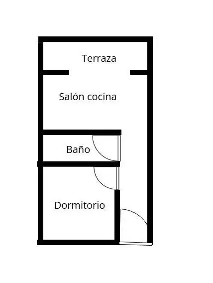Квартира 45 м² в Mogán