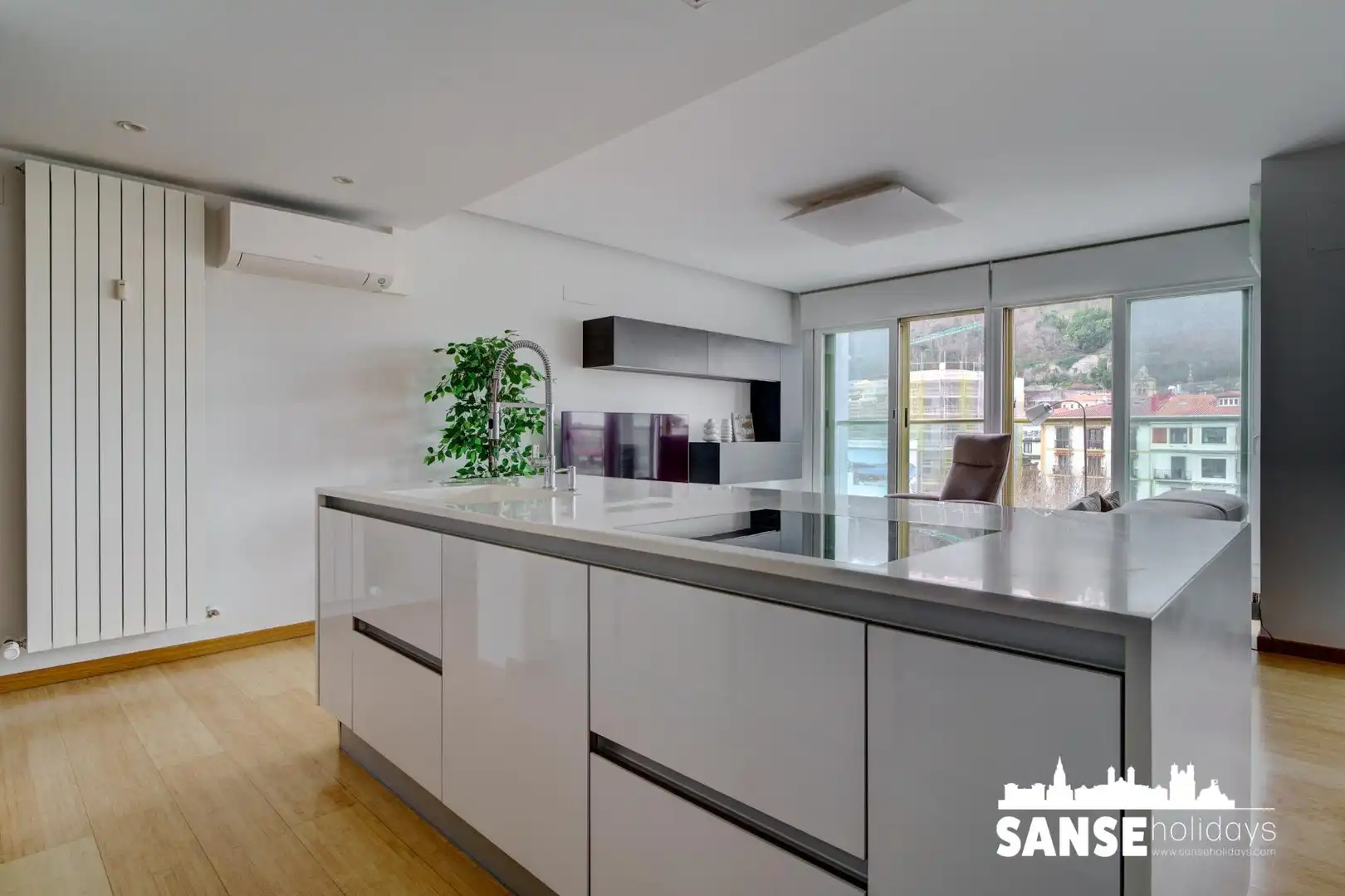 Piso de 90 m² en San Sebastián