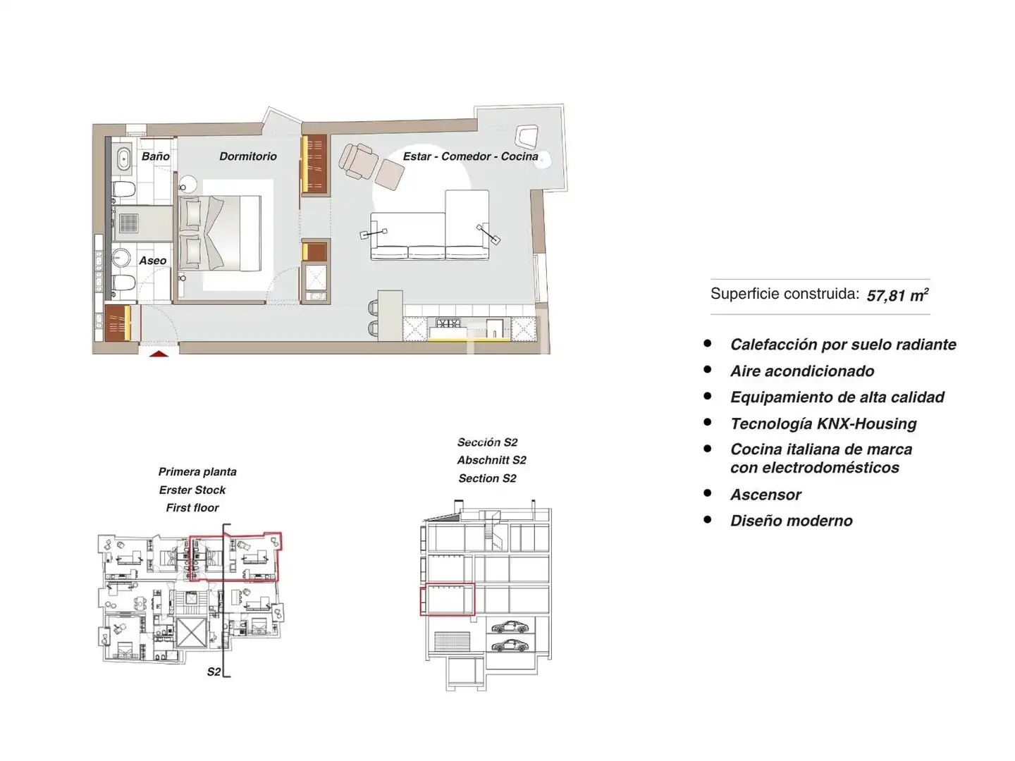 Pis de 60 m² a Palma