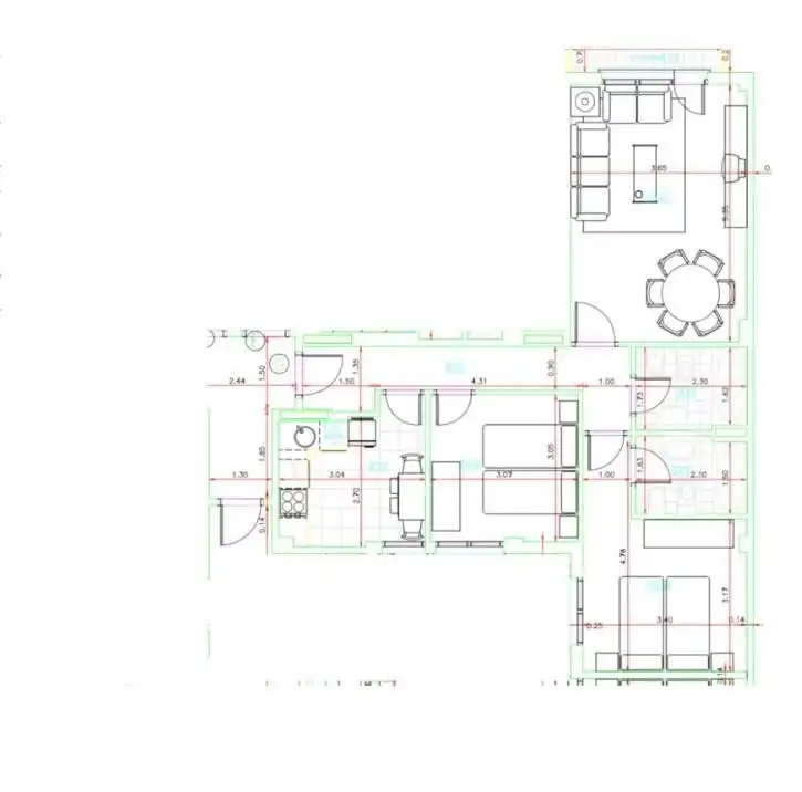 Piso de 85 m² en Oviedo