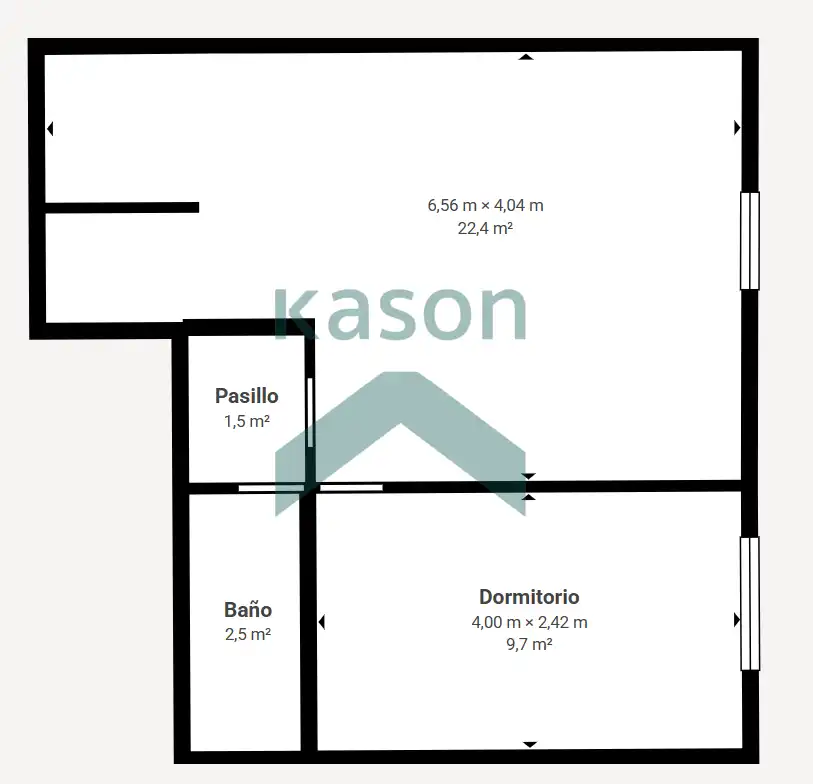 Piso de 48 m² en Madrid