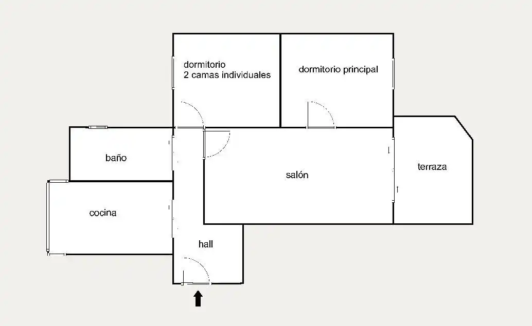 Piso de 80 m² en Santander