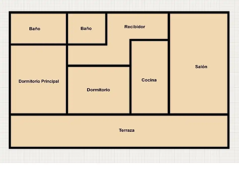 Piso de 70 m² en Zaragoza
