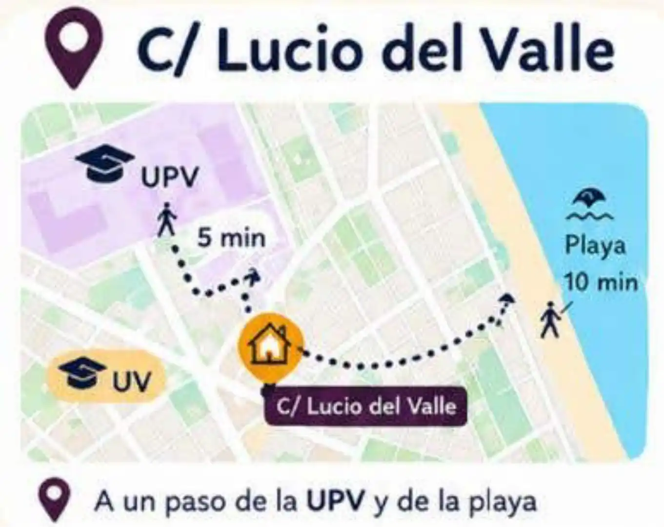 Wohnung 70 m² in Valencia