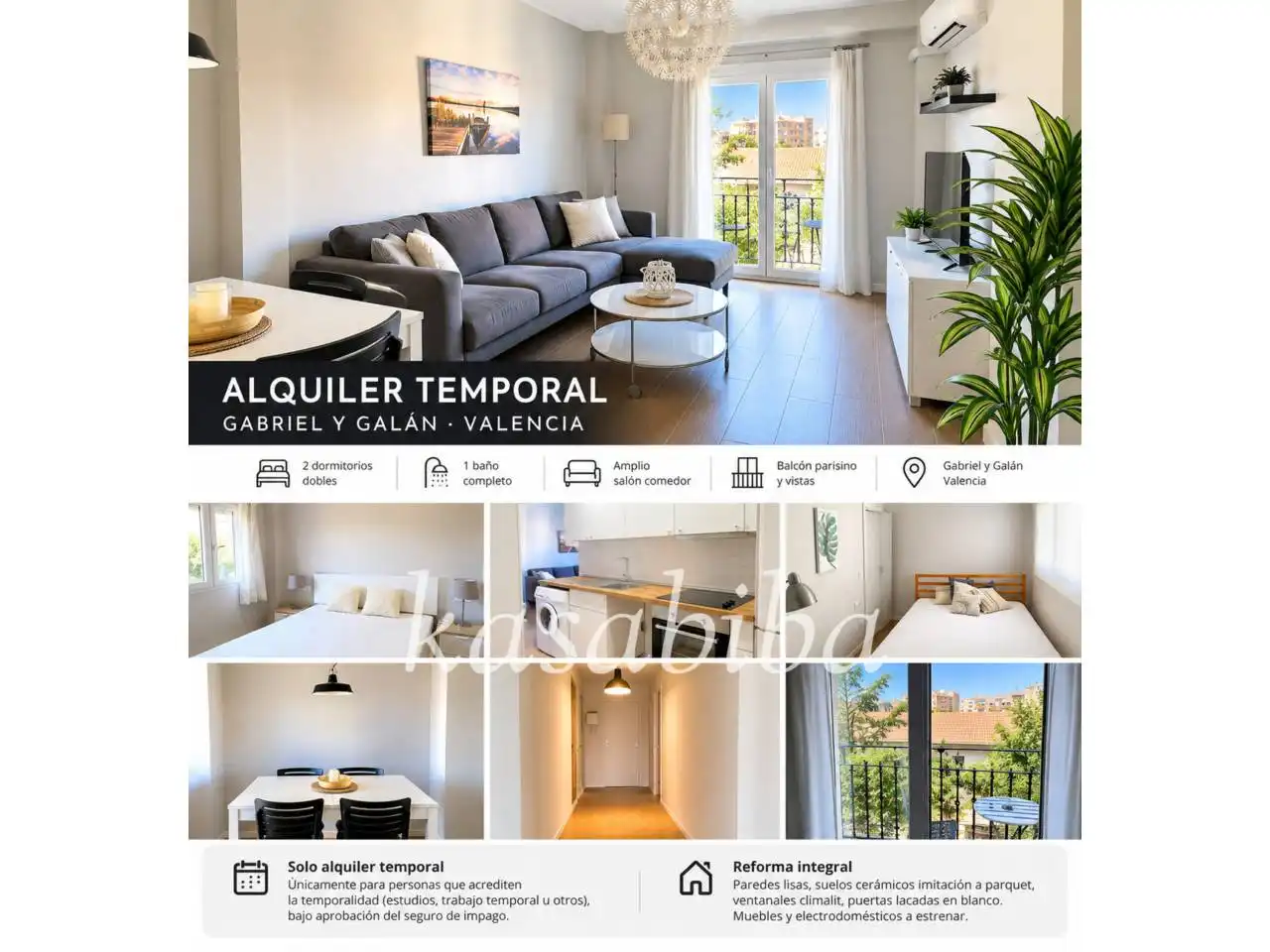 Pis de 80 m² a València
