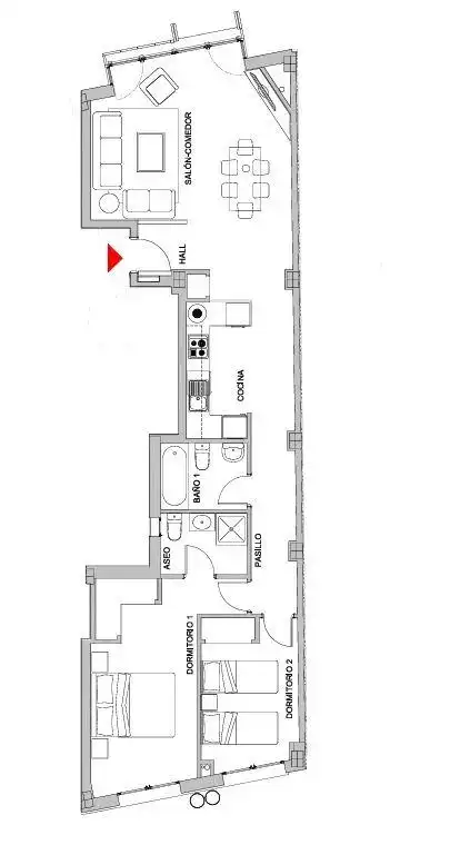 Piso de 120 m² en Valencia