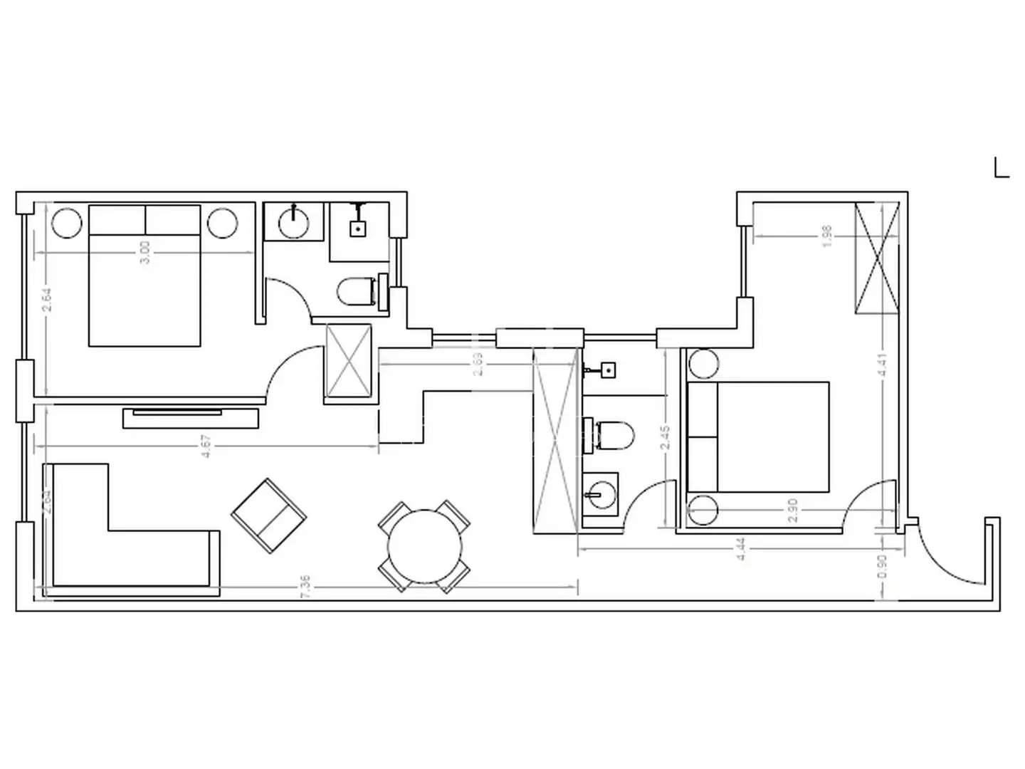 Apartamento 70 m² em Madrid
