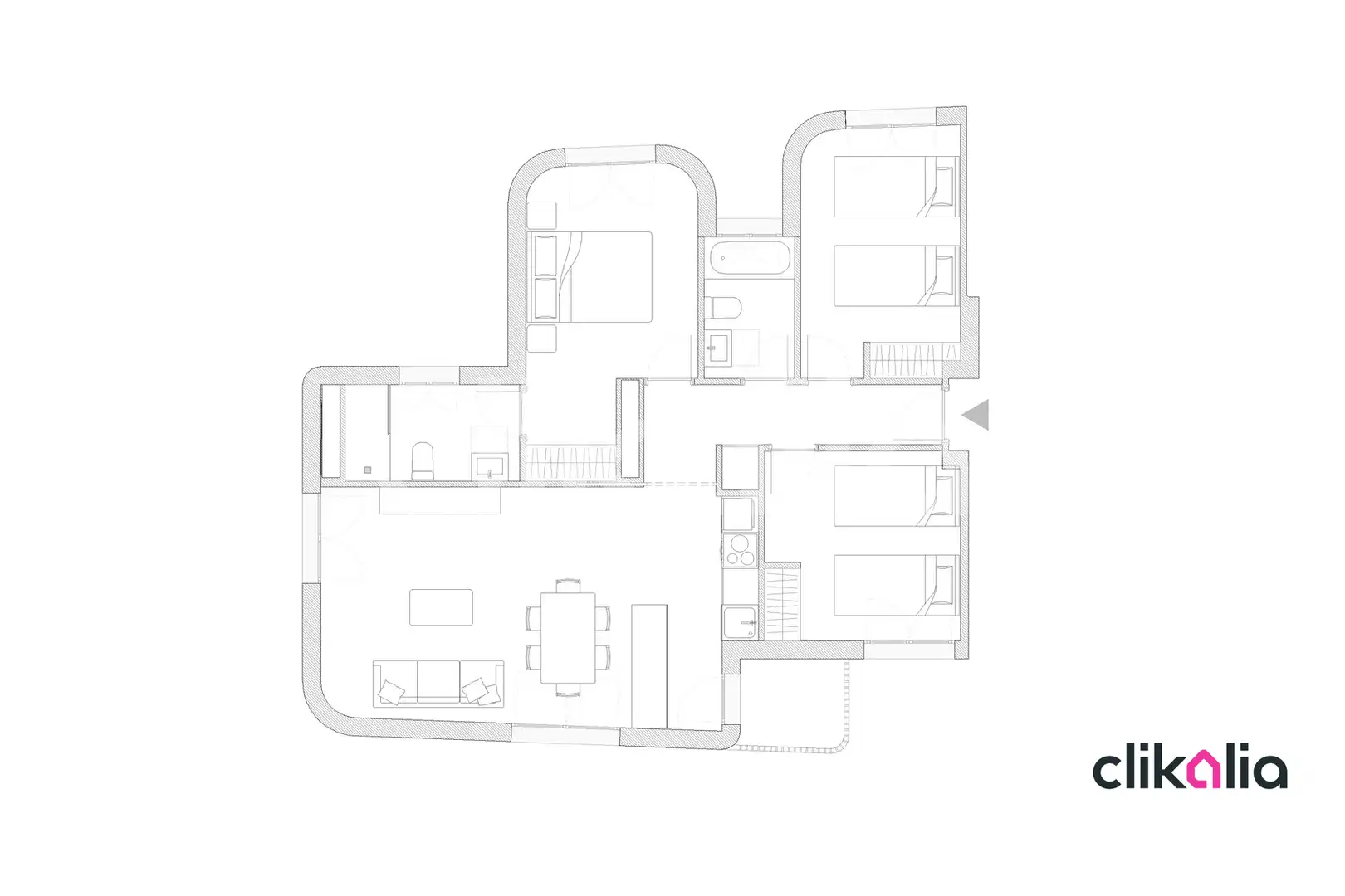 Pis de 120 m² a Madrid