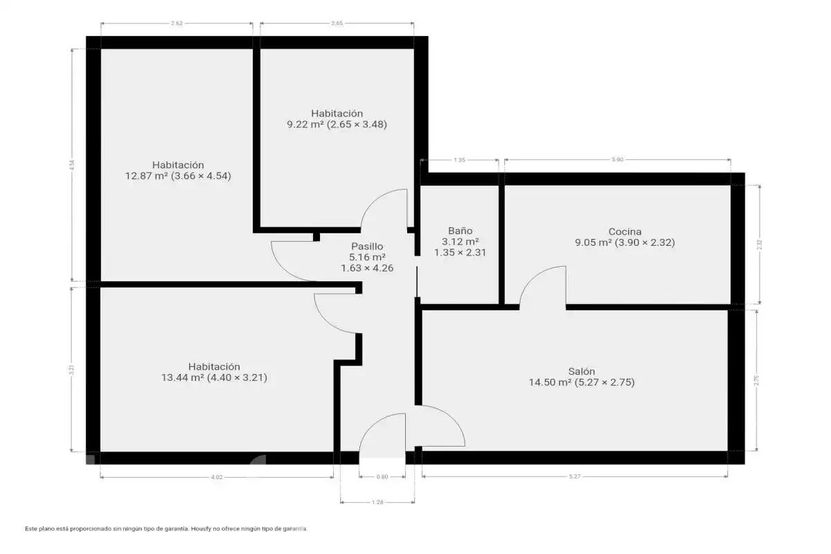 Flat 68 m² in Madrid