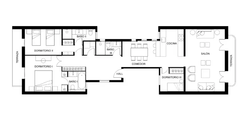 Piso de 30 m² en Barcelona