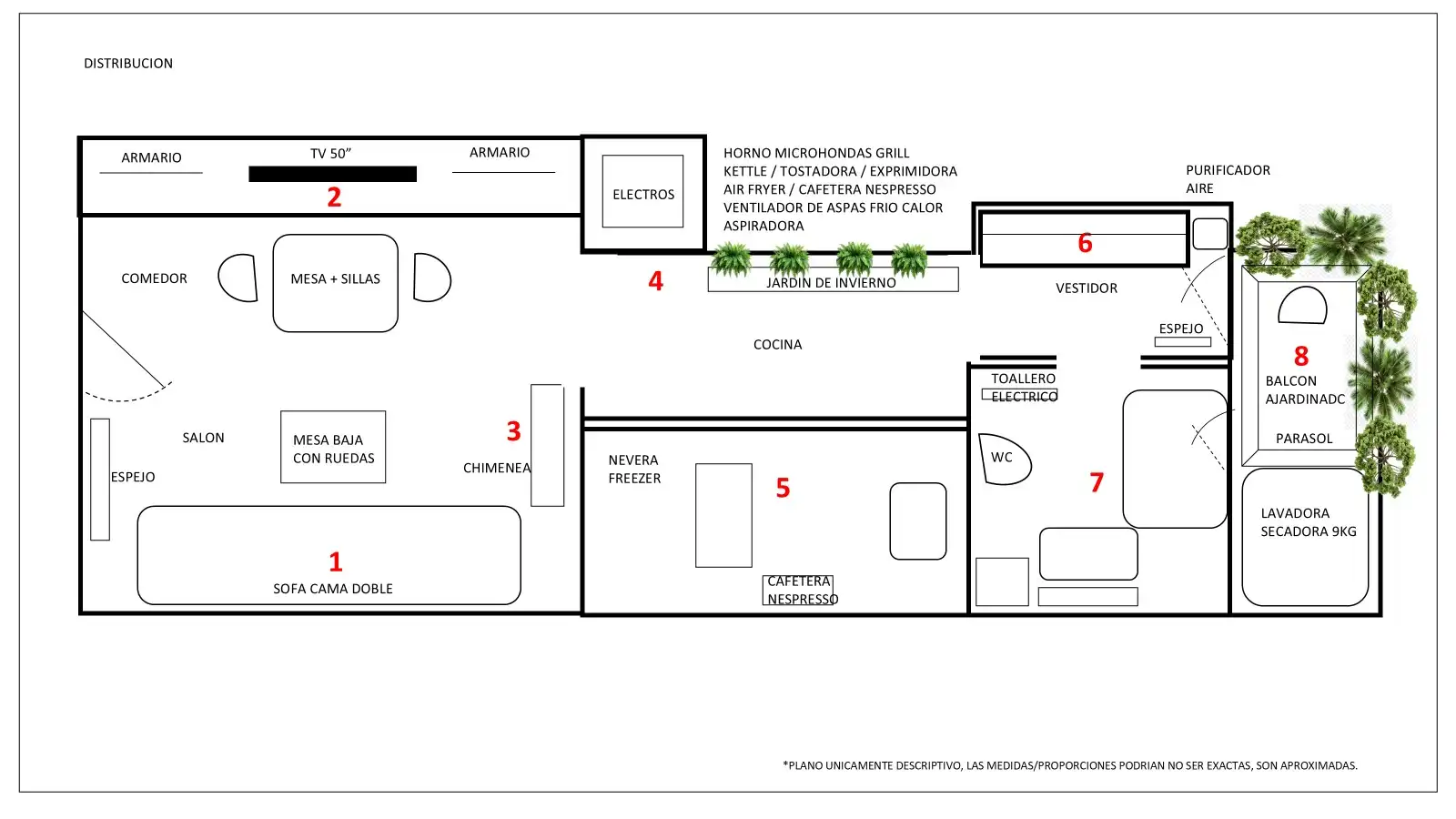 Piso de 25 m² en Barcelona