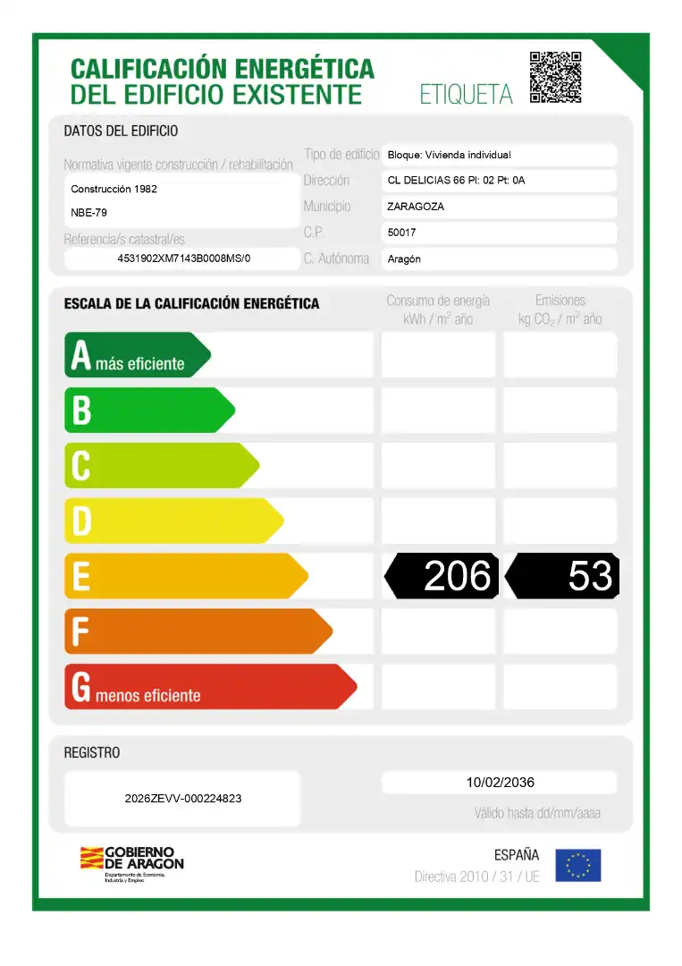 Wohnung 96 m² in Saragossa