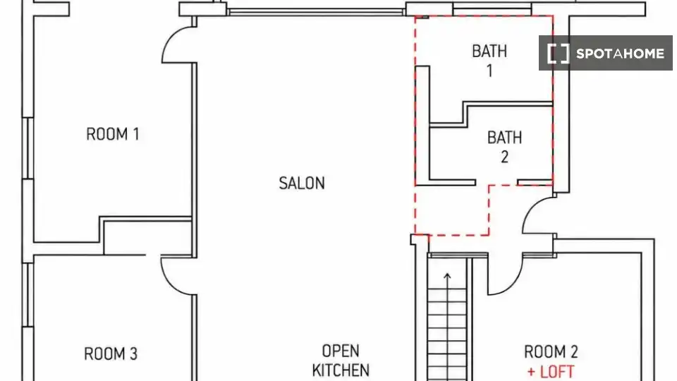 Habitación 106 m², Sevilla