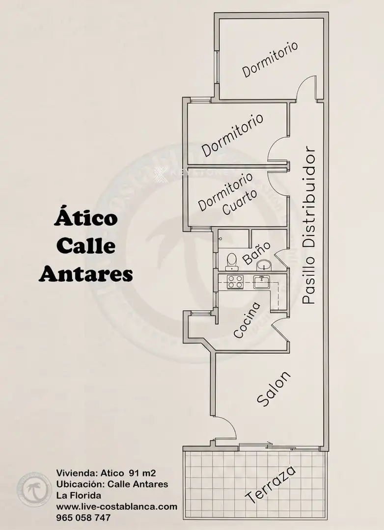 Appartamento 91 m² a Alacant / Alicante