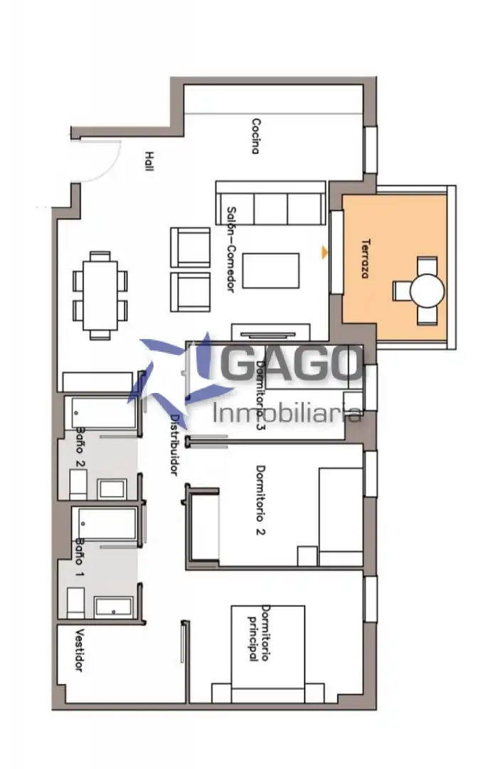 Piso de 109 m² en Córdoba