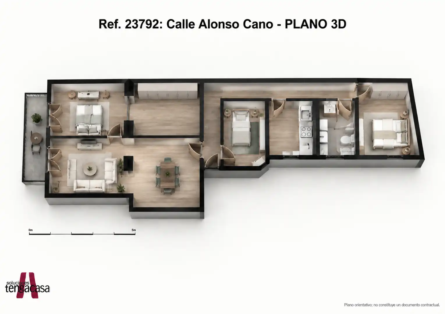 Pis de 87 m² a Madrid