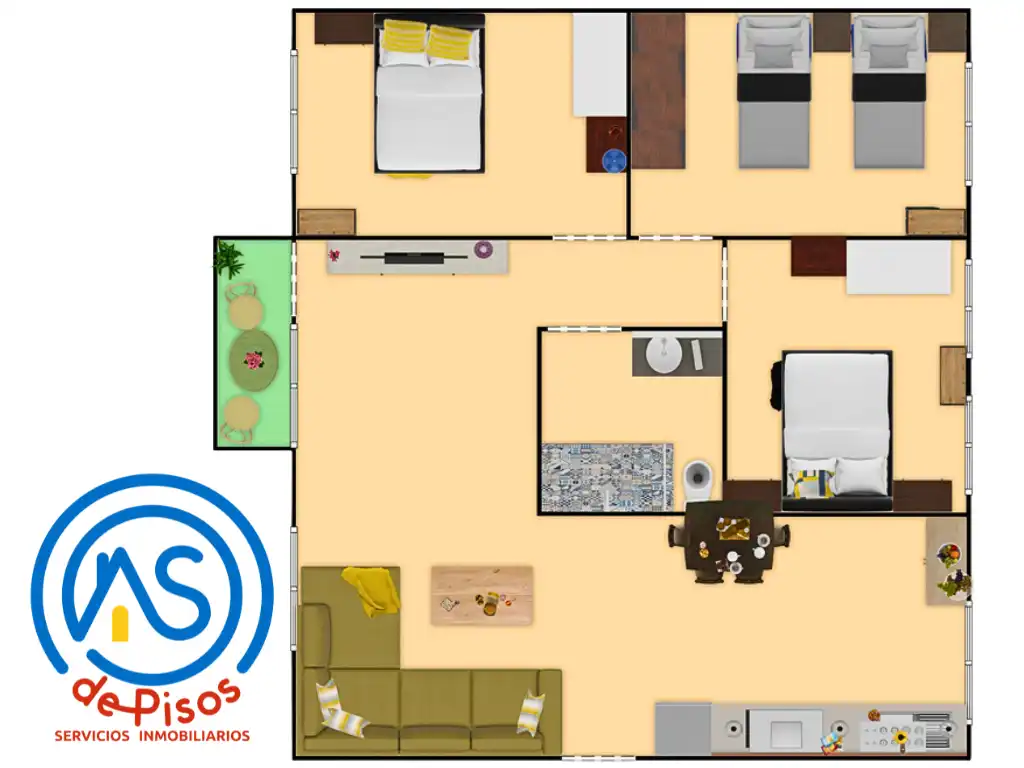 Pis de 84 m² a Saragossa
