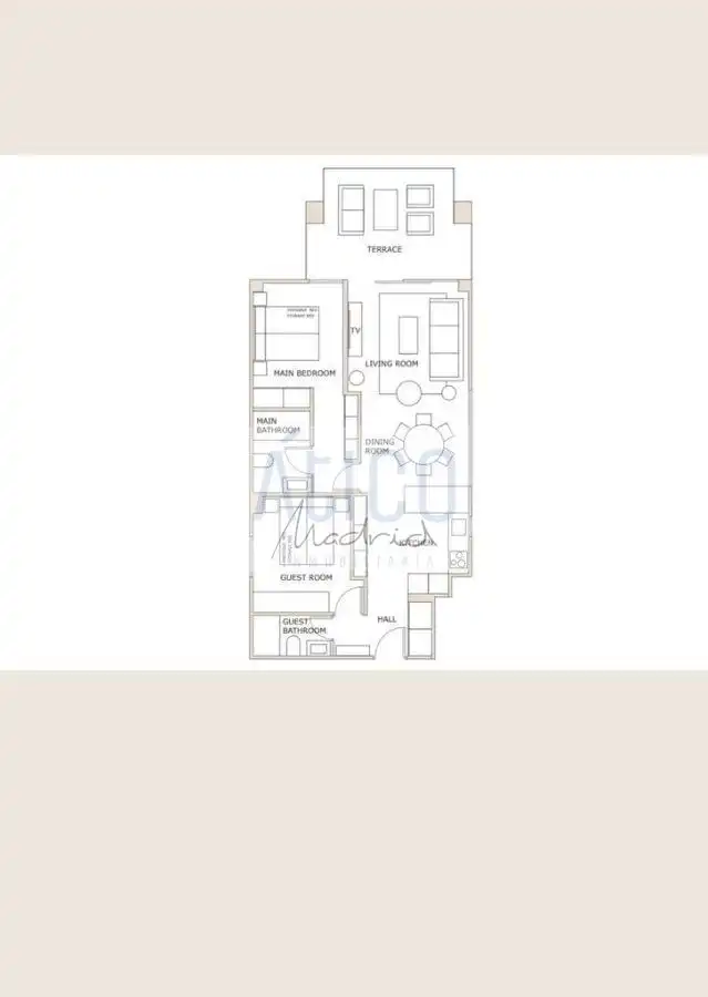 Appartamento 90 m² a Madrid