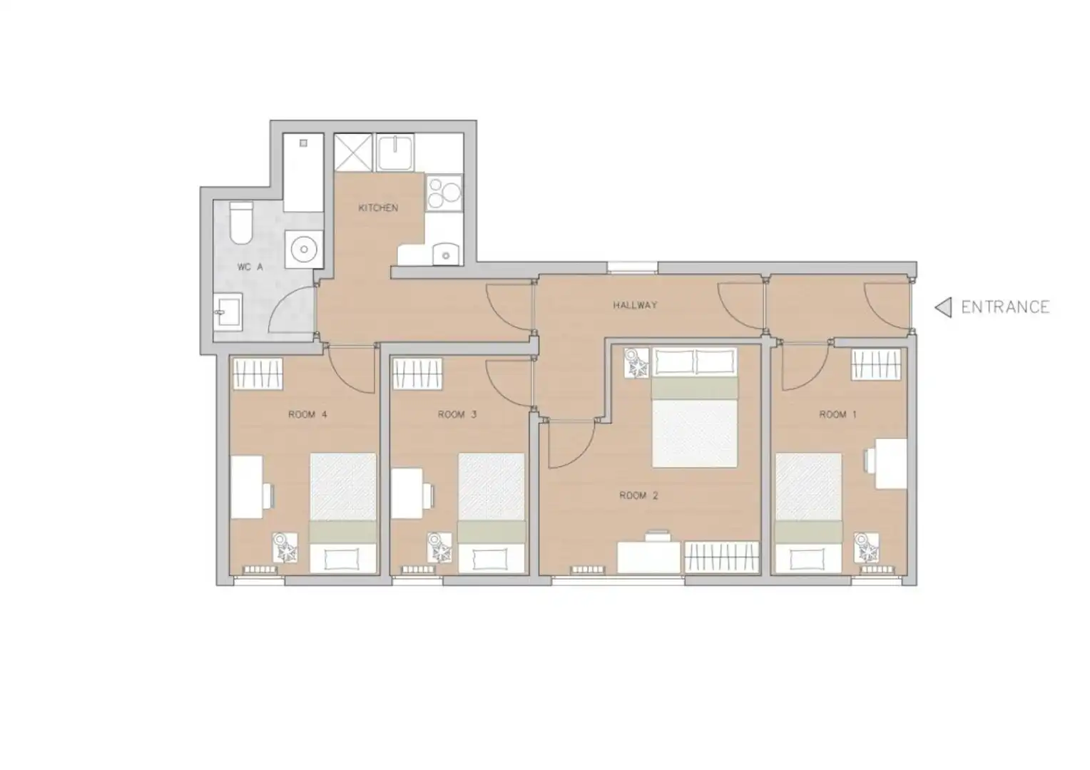 Habitación en alquiler, Madrid
