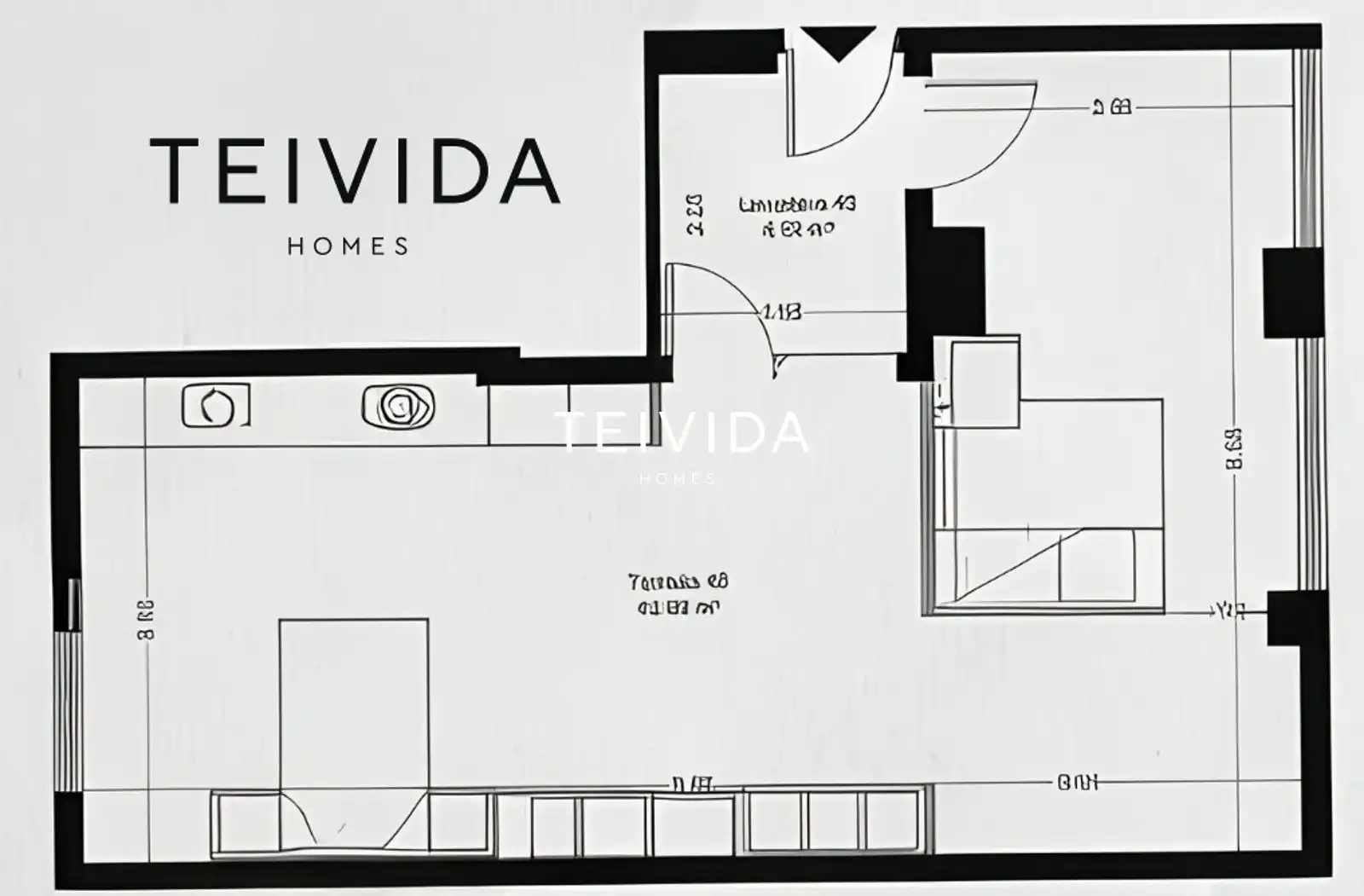Квартира 115 м² у Ароні