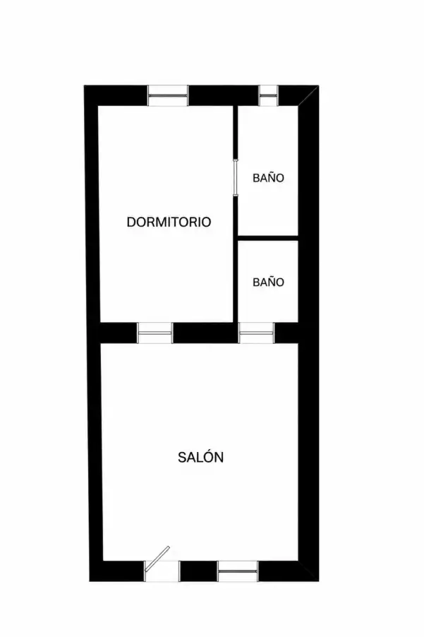 Квартира 39 м² в Мурсие