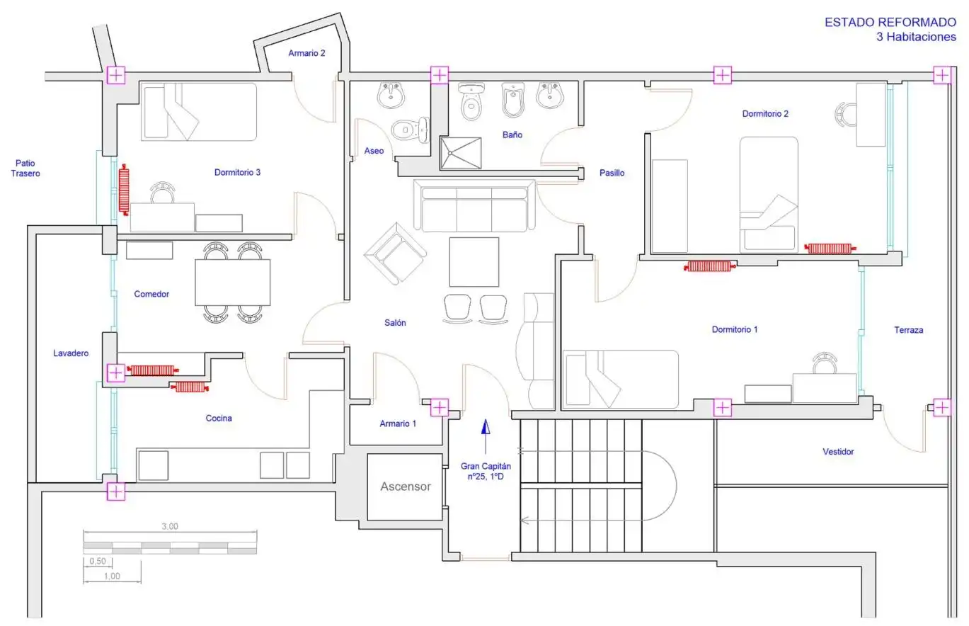 Piso de 126 m² en Granada