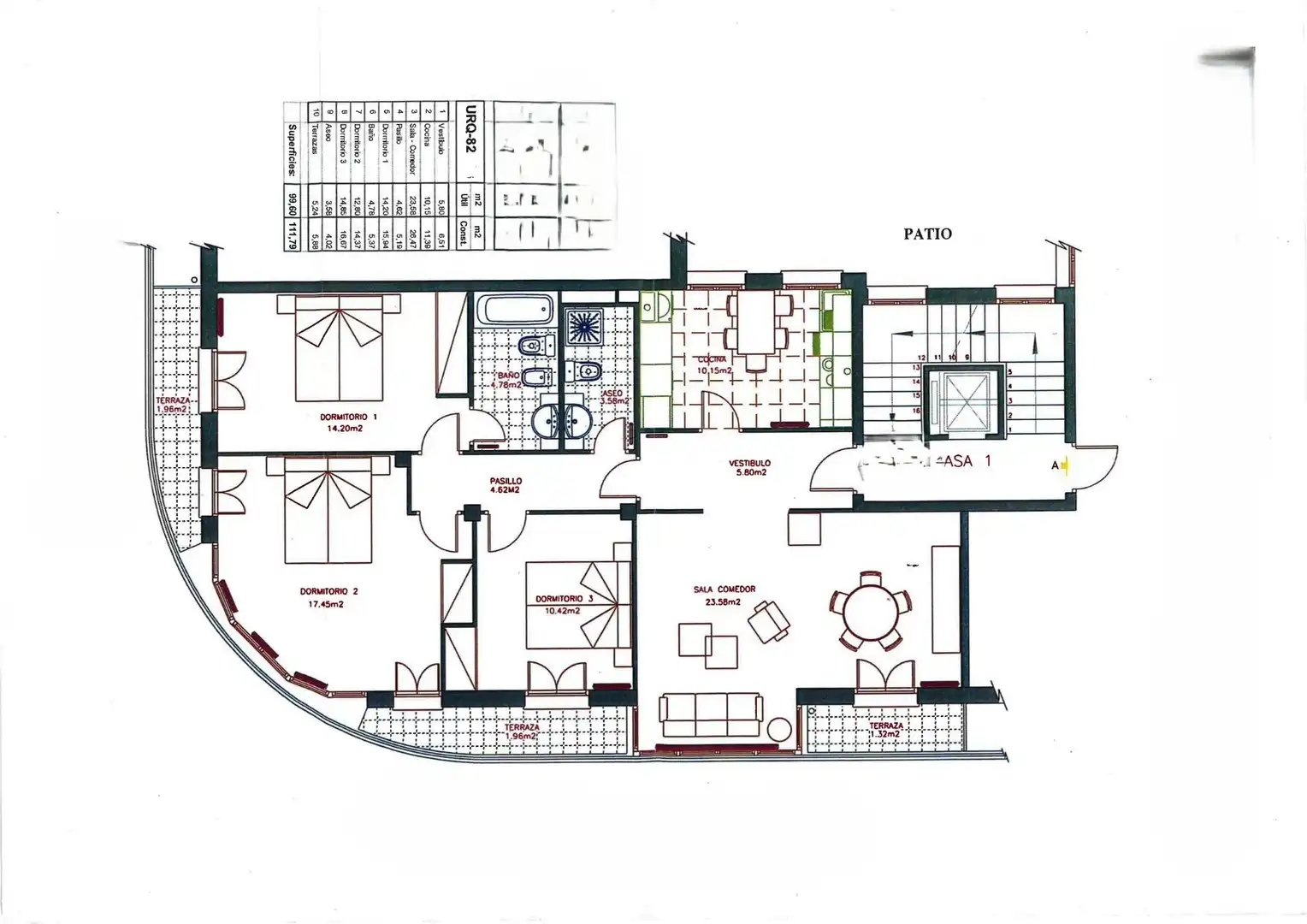 Pis de 115 m² a Bilbao
