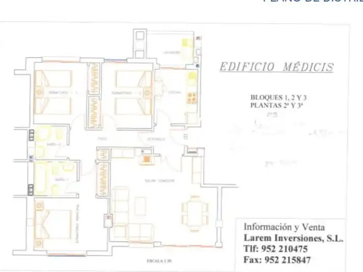 Piso de 117 m² en Málaga
