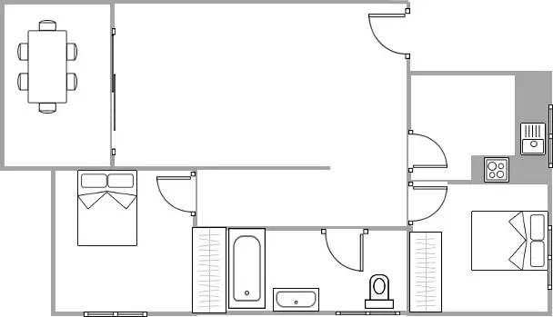 Pis de 75 m² a l'Escala