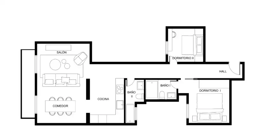 Piso de 81 m² en Barcelona
