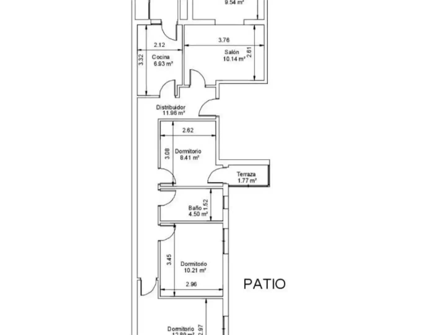 Piso de 80 m² en León