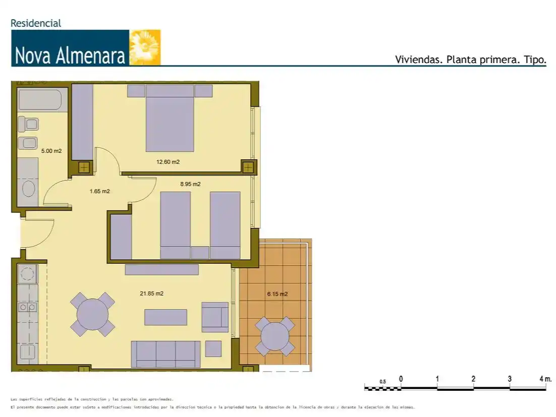 Piso de 60 m² en Almenara