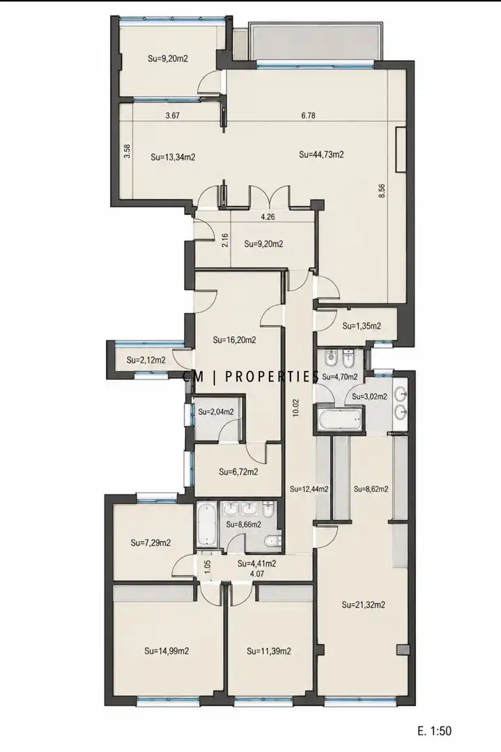 Flat 250 m² in València