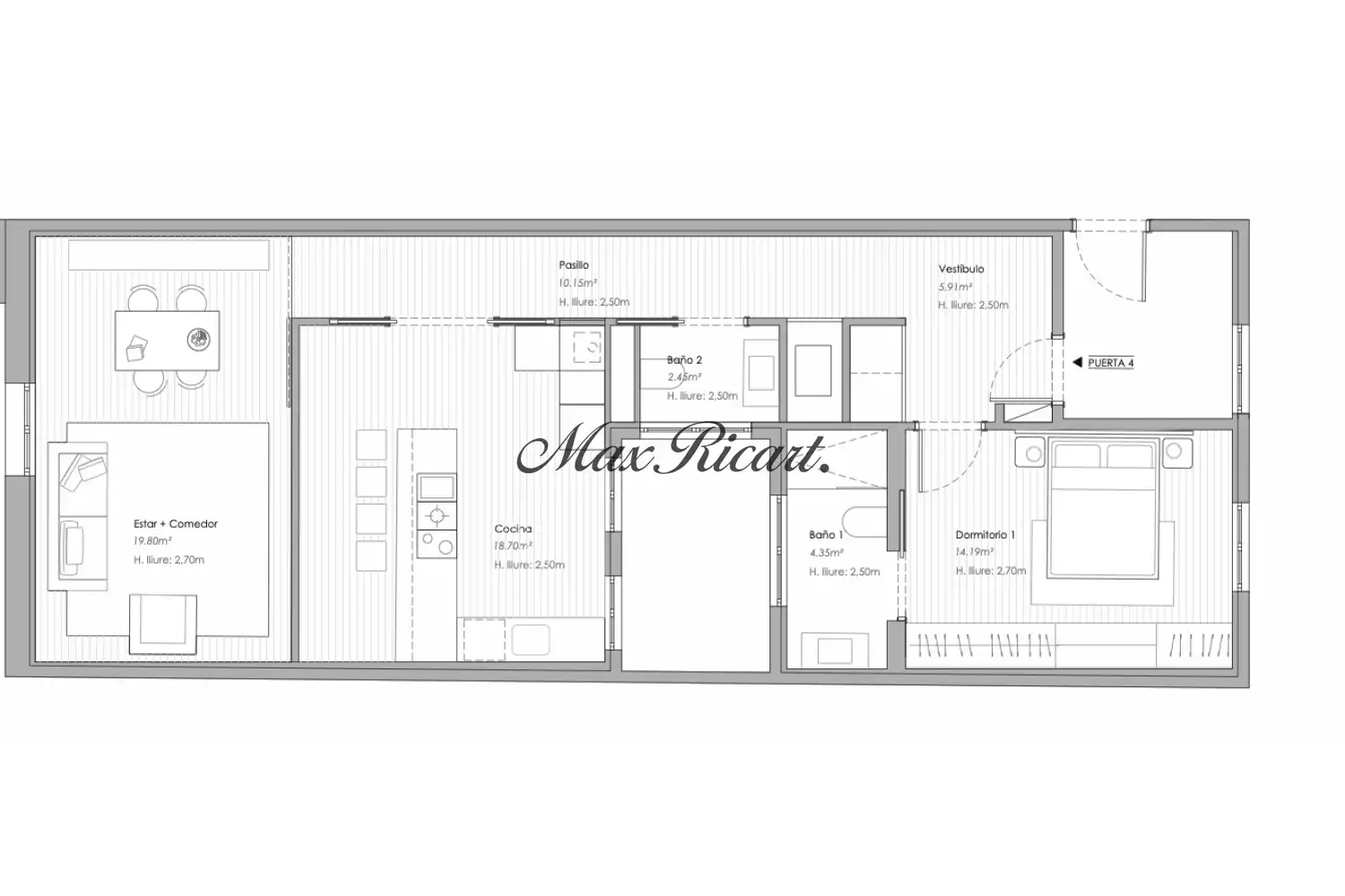 Pis de 104 m² a Barcelona