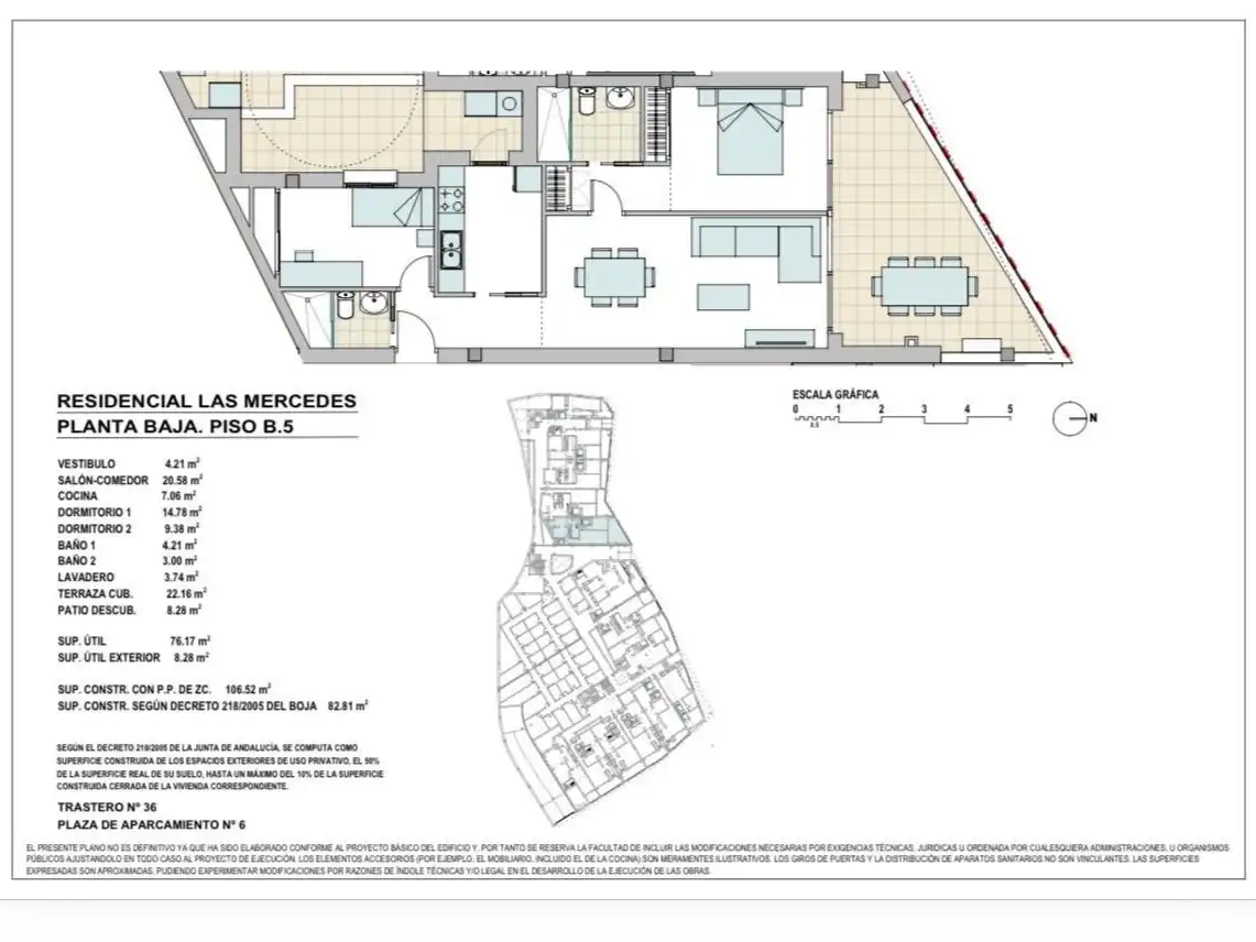 Wohnung 106 m² in Málaga